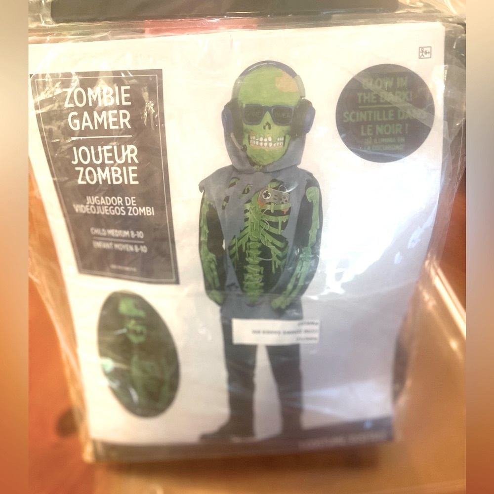 Kids Zombie Gamer Costume